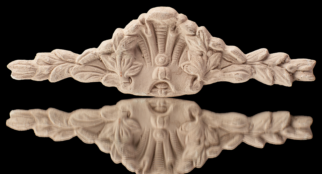 Decoración de yeso para sitio web