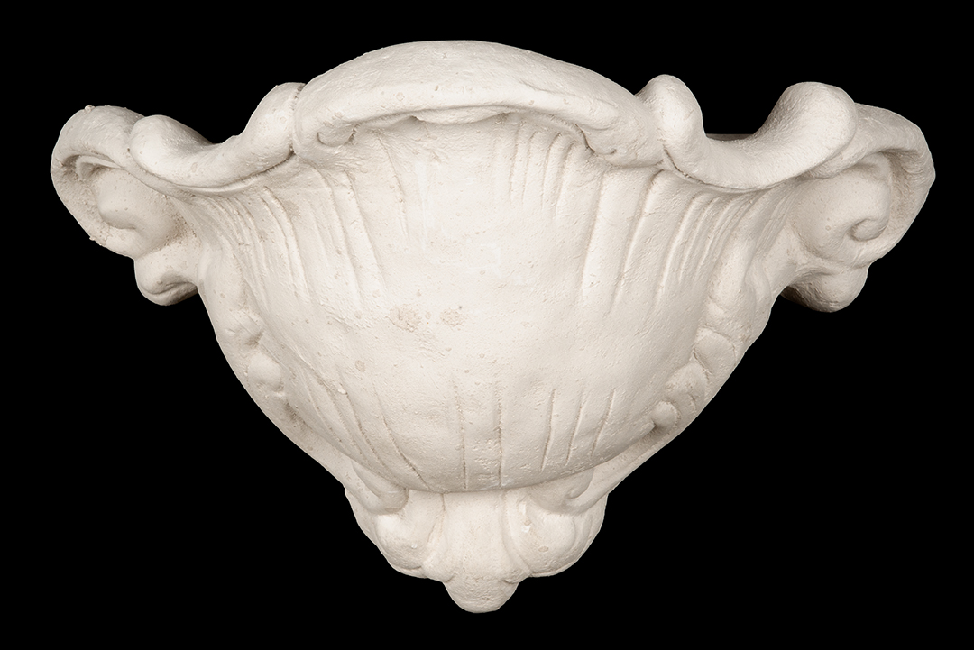 Escultura de yeso decorativa