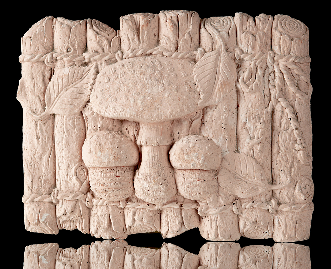 Escultura de yeso natural