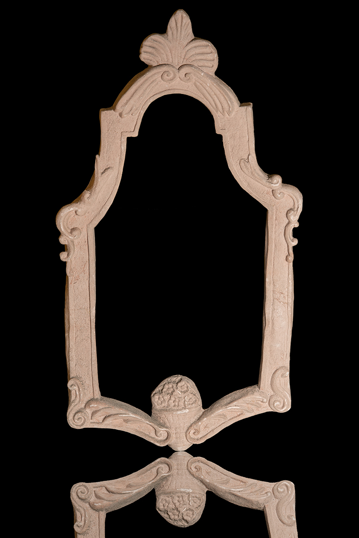 Escultura de yeso decorativa