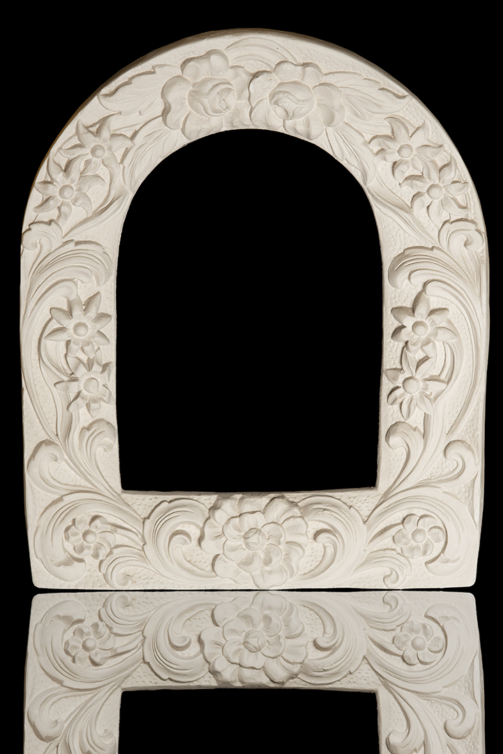 Cinturón de yeso floral