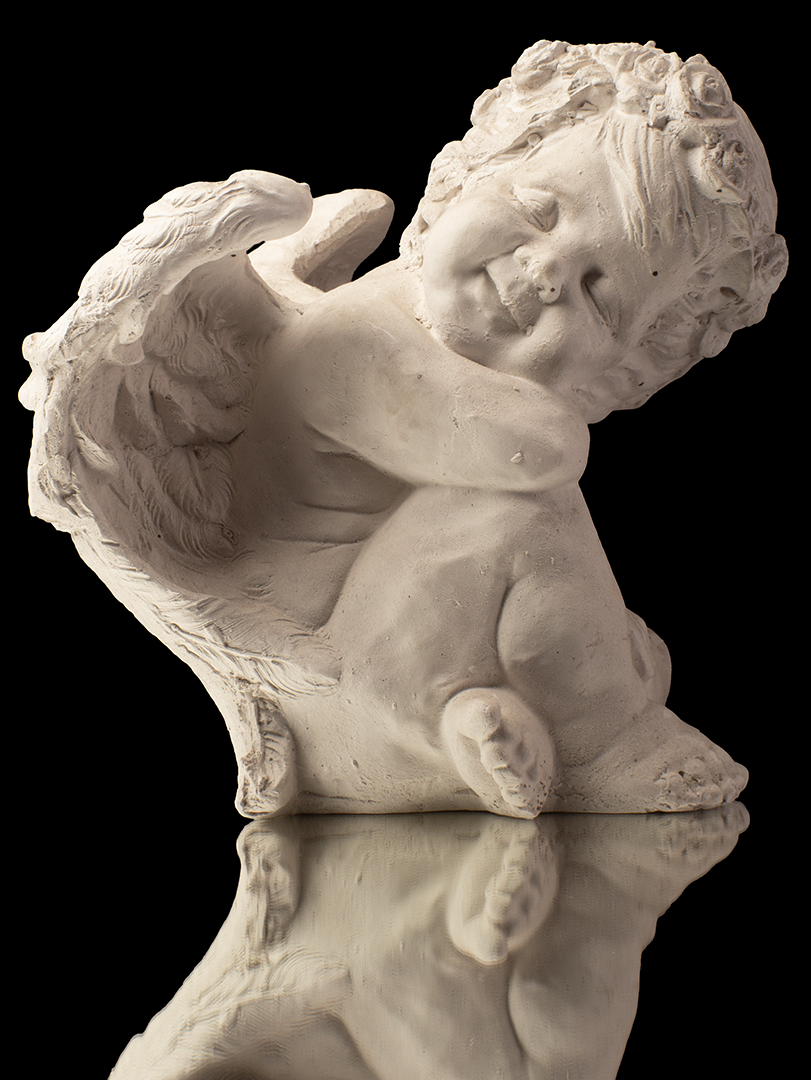 Cara de niño con ángel