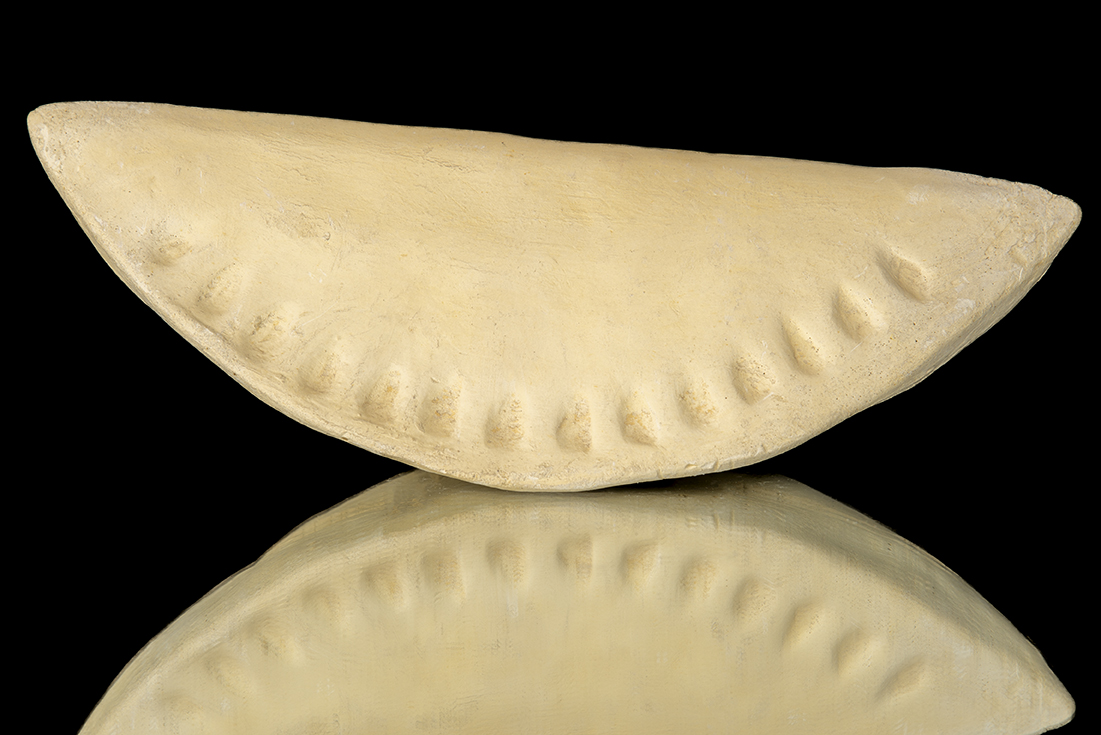 Flutas de yeso con verduras